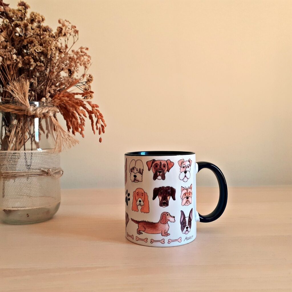 Taza Personalizada Perros Recuerdos MAREY