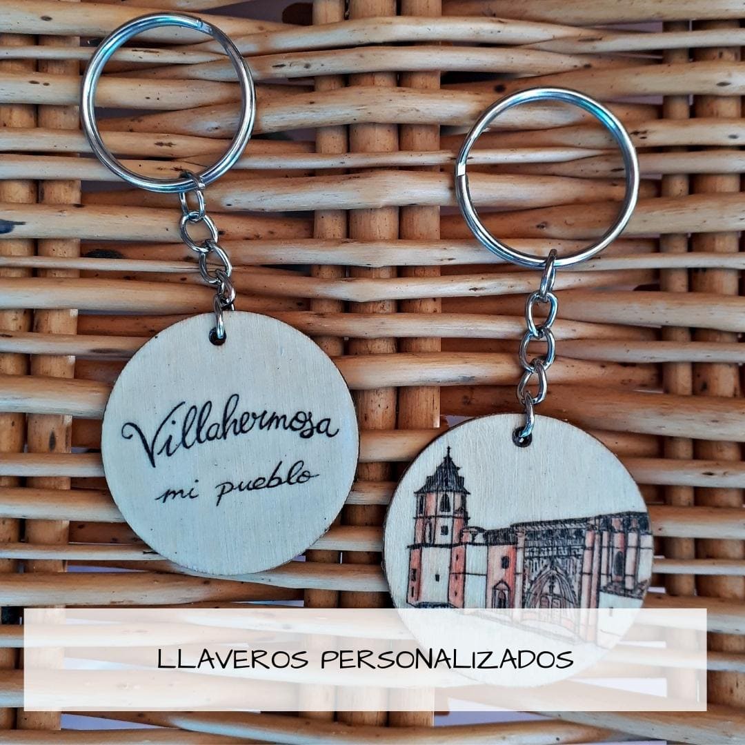 Llavero personalizado Villahermosa - Recuerdos MAREY