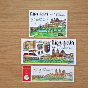 postales y marcapáginas de Ribarroja del Turia