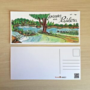 Postal personalizada Lagunas de Ruidera